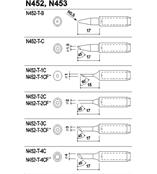 白光(HAKKO)N452-T-B烙铁头/烙铁咀-深圳市昕雁仪器商行(杨小姐：13713931091)
