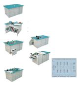 中学劳技实验室{劳技实验台}中学劳动技能操作台{劳技实验室