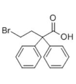 4-溴-2,2-二苯基丁酸