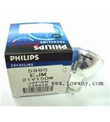 PHILIPS 5995 21V 150W 卤素灯泡(灯杯) EJM 59元每只