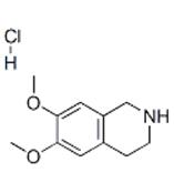 6,7-Dimethoxy-1,2,3,4-tetrahydroisoquinoline hydrochloride    CAS : 2328-12-3