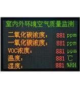 室内环境质量自动检测显示屏