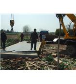 奉贤区SCS-50T汽车衡（地磅）厂，50吨磅秤