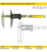 宁波克恩达大量程双外爪数显卡尺KT5-230-731
