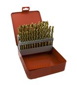 克恩达组套高速钢镀钛含钴麻花钻头KT6-153-218