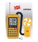 AR856A香港希玛风温风量风速仪AR-856A可红外线测温AR 856A带USB