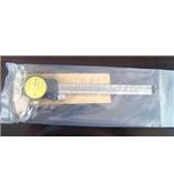 505-672日本三丰带表卡尺0-200mm表盘卡尺分辨率0.02mm~现货~