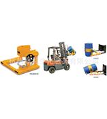 叉车专用油桶搬运夹 叉车用油桶抱夹 油桶翻转夹 油桶堆放夹