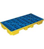 腐蚀性液体储存平台 两桶盛漏平台 化学品分装平台 防漏平台