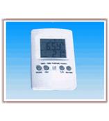 供应07-A1数显计时温湿表，白色表体，日历/闹钟/报时，-50-70℃