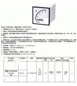 供应KLY-A96-2-AC报警交流电流表