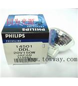 進口PHILIPS 14501 20V150W DDL 鹵素燈泡