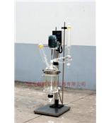 供应双层玻璃反应釜，订做防爆非标玻璃反应釜，西安双层玻璃反应釜