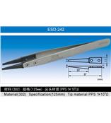 VETUS可换头不锈钢防静电镊子ESD-242镊子ESD-242