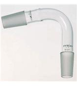 corning 8920-24,玻璃管连接管,PYREX 75° Angled Tube Adapter with Two-Way 24,40 Standard Taper Joints