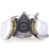 3M防毒面具,3M6200防毒面具,防甲醛防护面具