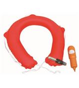 气胀式水上安全圈,自动充气安全圈