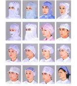 防静电帽子，小工帽，深圳防静电帽价格，深圳无尘室防静电帽，防静电帽厂家