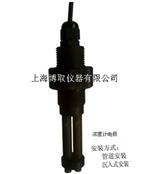 酸碱浓度计电极，耐酸碱电极，带聚碸流通池电极，耐强酸强碱电极生产厂家，上海酸碱浓度计电极厂家