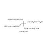 4 arm PEG-Thiol，四臂-聚乙二醇-巯基，4arm-PEG-SH