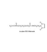 ACRL-PEG-MAL，丙烯酸-聚乙二醇-马来酰亚胺，Acrylate-PEG-Maleimide，丙烯酸马来酰亚胺修饰性聚乙二醇