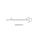 丙烯酸-聚乙二醇-琥珀酰亚胺戊酸酯，Acrylate-PEG-SVA，丙烯酸和琥珀酰亚胺戊酸酯修饰性聚乙