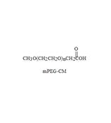 mPEG-COOH（CM），甲氧基-聚乙二醇-羧基（羧甲基），Amine-PEG-Carboxymethyl，羧基饰性聚乙二醇