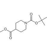 供應N-Boc-4-哌啶甲酸甲酯   124443-68-1