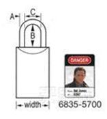 MASTER LOCK6835系列铝制安全挂锁